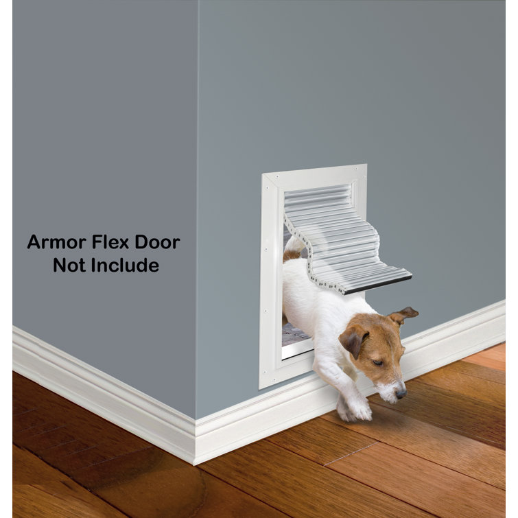 High Tech Pet Metal Wall Mount Pet Door for Dog and Cat Wayfair Canada